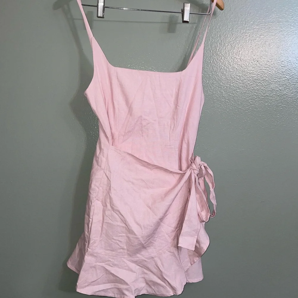 NWOT COTTAGE HILL MINI DRESS BLUSH Princess Polly - Picture 2 of 14